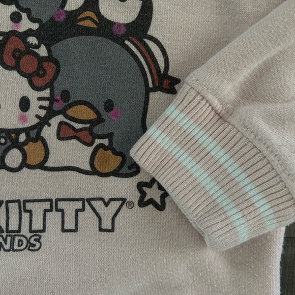 SANRIO Hello Kitty & Friends Scoop Neck Pullover Light Pink Sweater. - Picture 4 of 5
